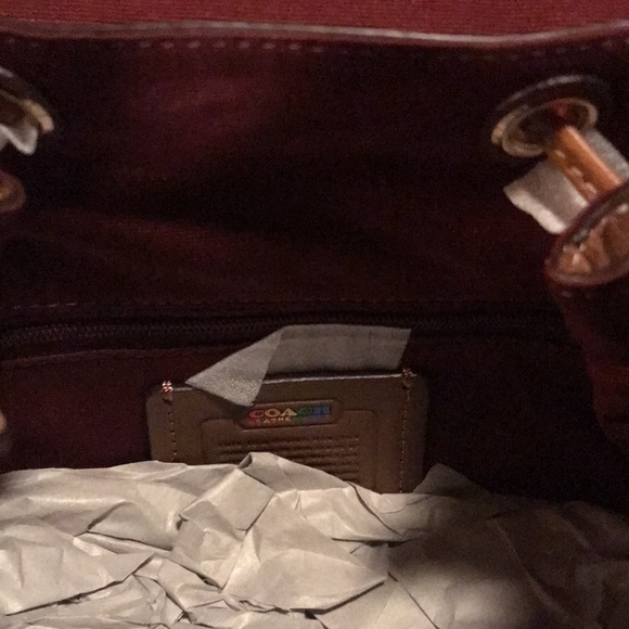 Coach rainbow signature pennie backpack - Picture 6 of 9